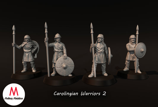 Karolingische Krieger 2 - Medbury Miniatures