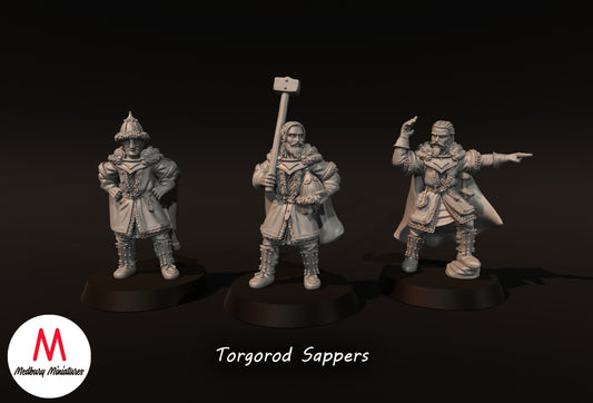 Sapeurs de Torgorod - Medbury Miniatures