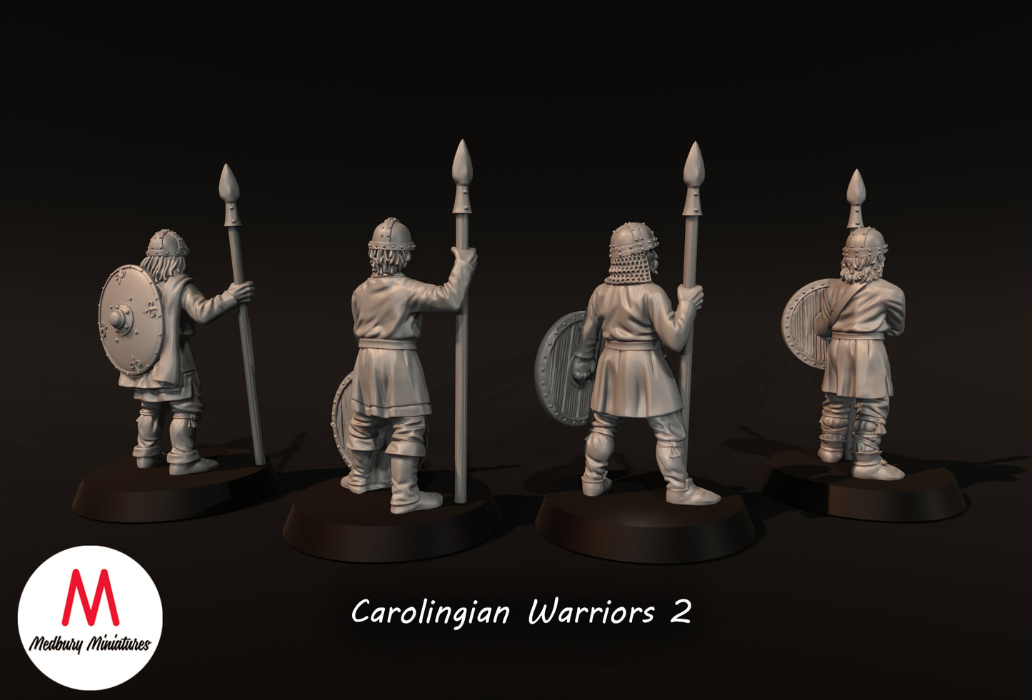 Guerriers Carolingiens 2 - Medbury Miniatures