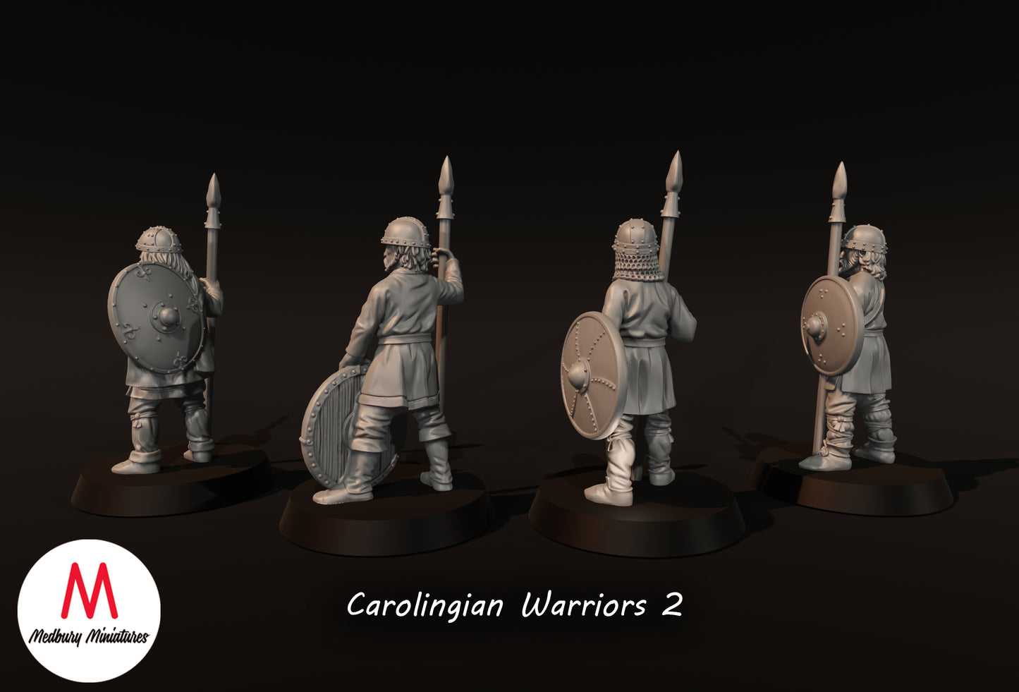 Guerriers Carolingiens 2 - Medbury Miniatures