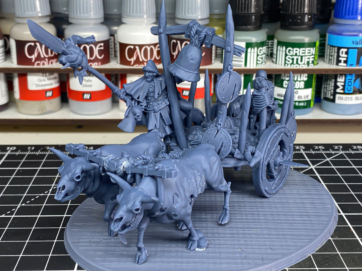 Chariot à cadavres - Highlands Miniatures