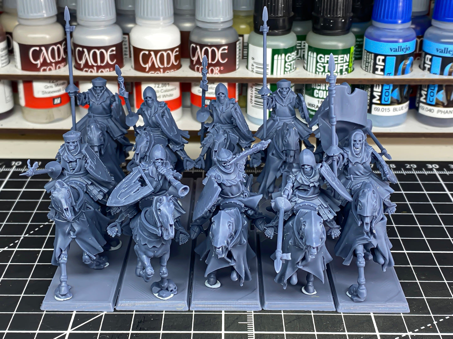 Mounted Skeletons - Eternal Dynasties - Highlands Miniatures