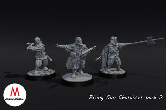 Rising Sun Character Pack 2 - Medbury Miniatures