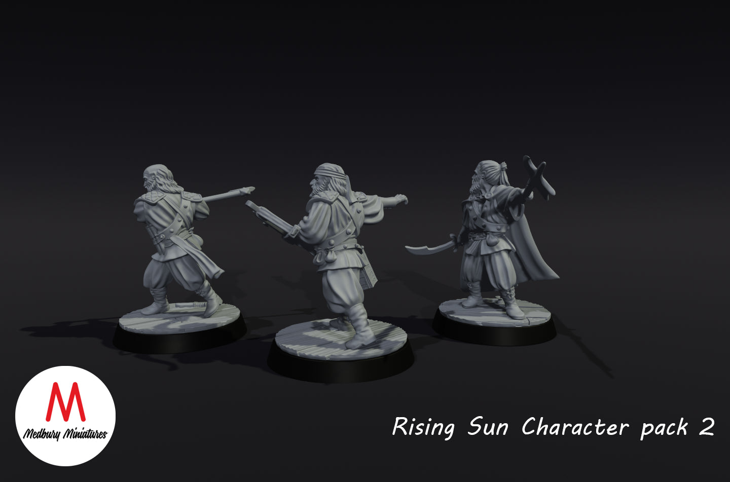 Rising Sun Charakterpaket 2 - Medbury Miniatures