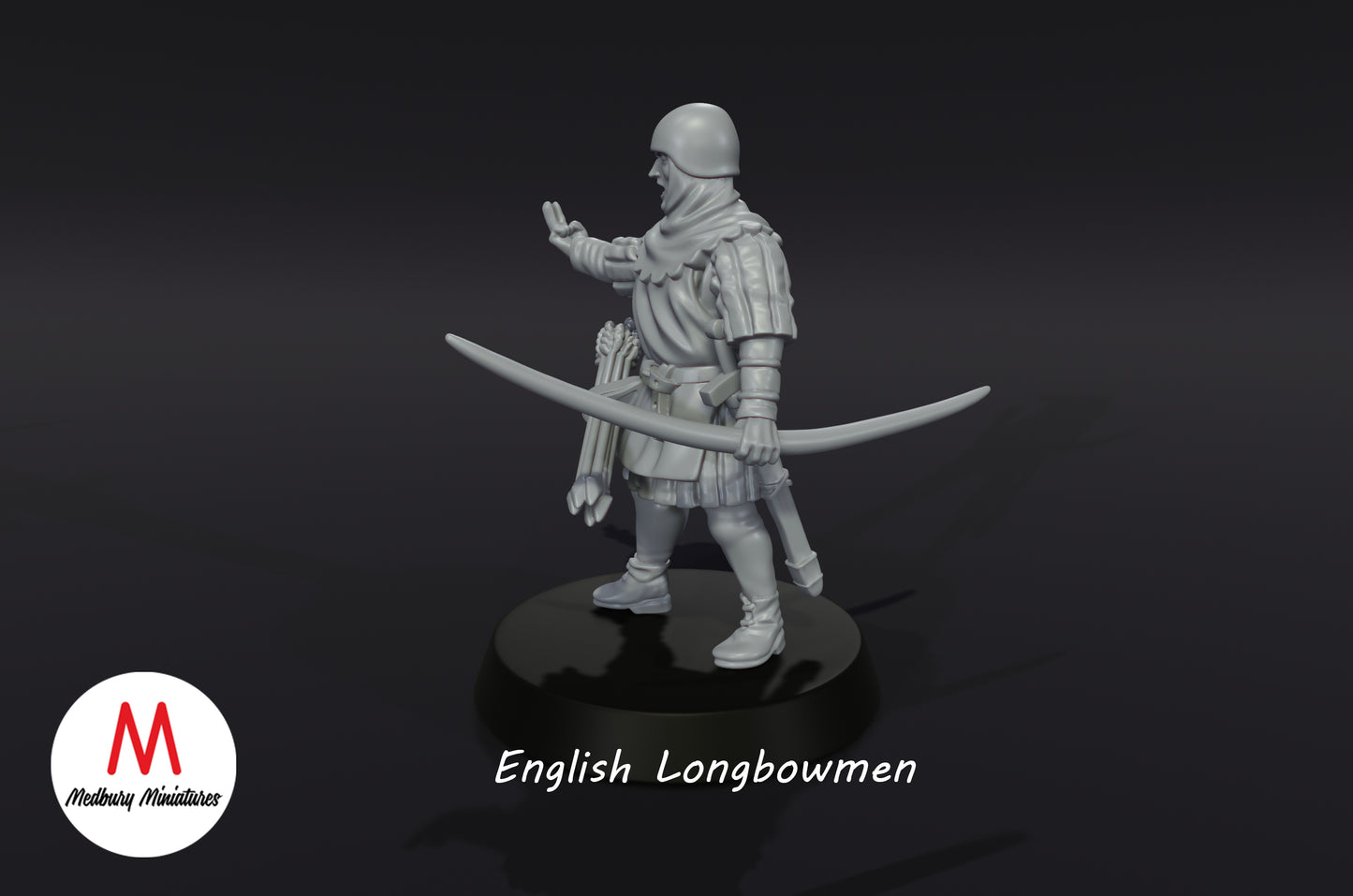 Englischer Langbogenschütze - Charakter - Medbury Miniatures