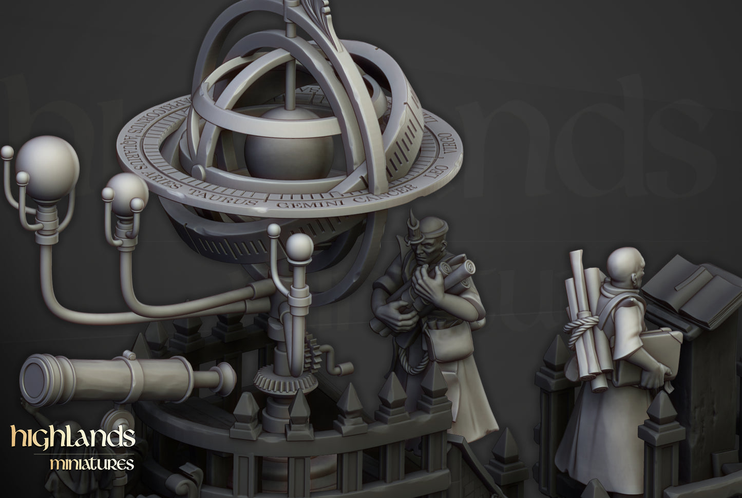 Le moteur cosmologique - Highlands Miniatures