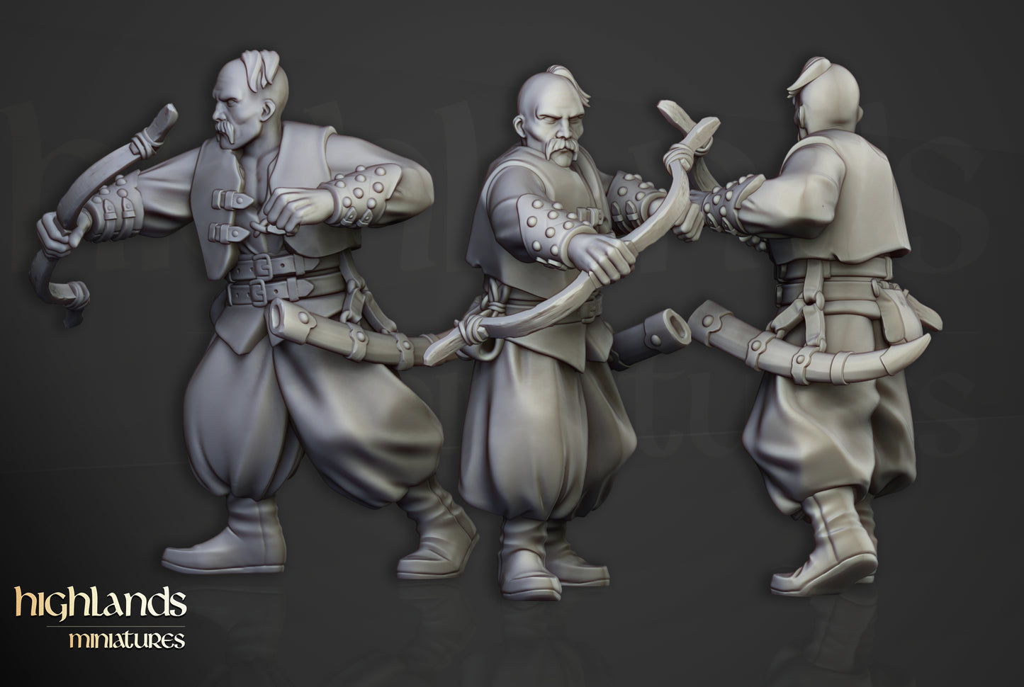 Harbor Cossacks - Highlands Miniatures