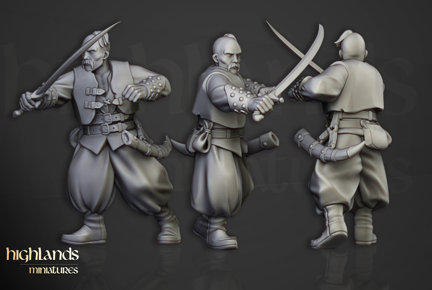 Harbor Cossacks - Highlands Miniatures