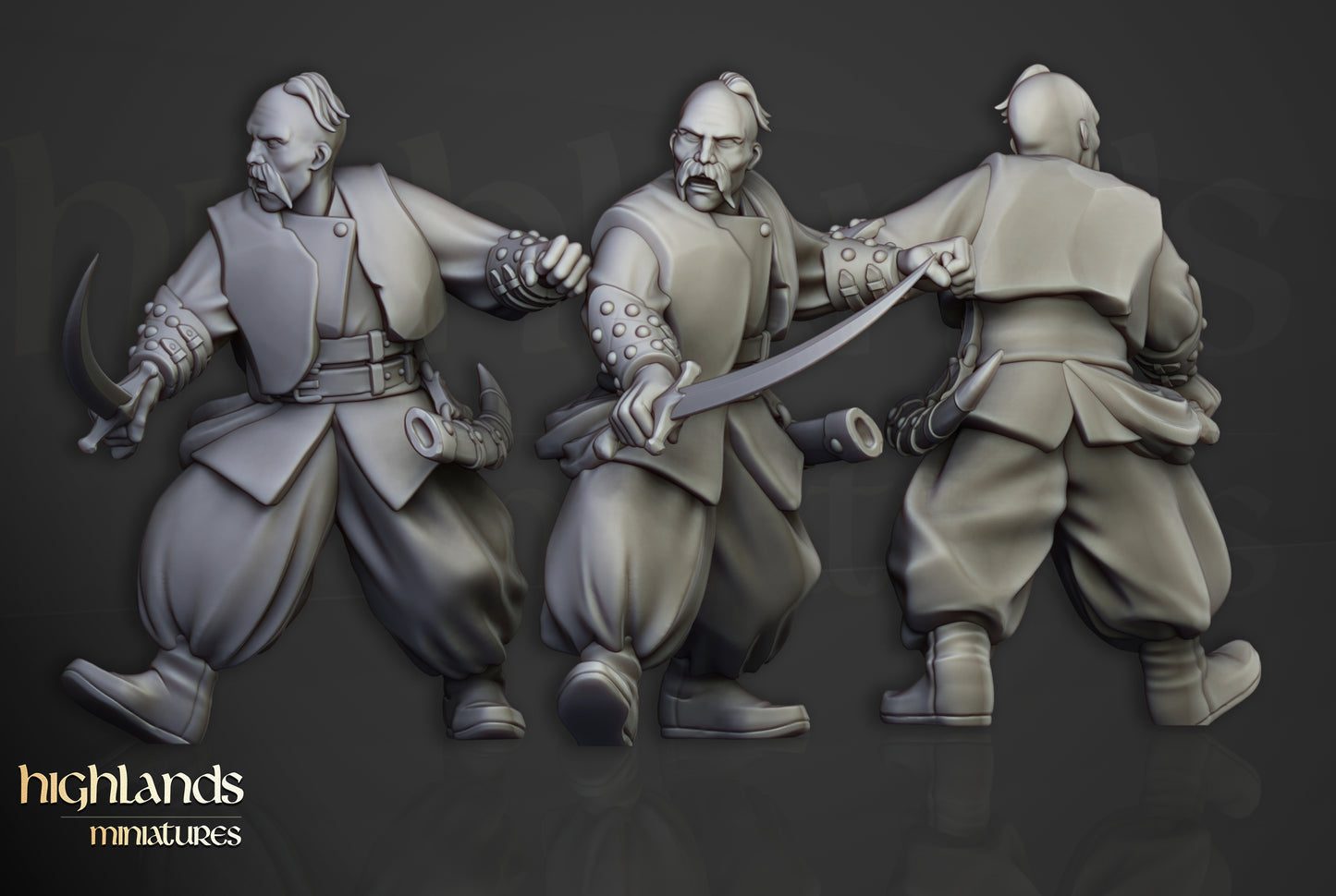 Harbor Cossacks - Highlands Miniatures