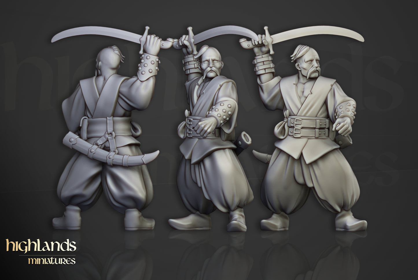 Harbor Cossacks - Highlands Miniatures