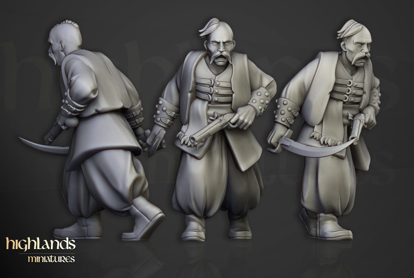 Harbor Cossacks - Highlands Miniatures