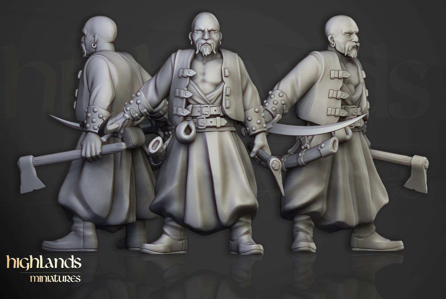 Harbor Cossacks - Highlands Miniatures