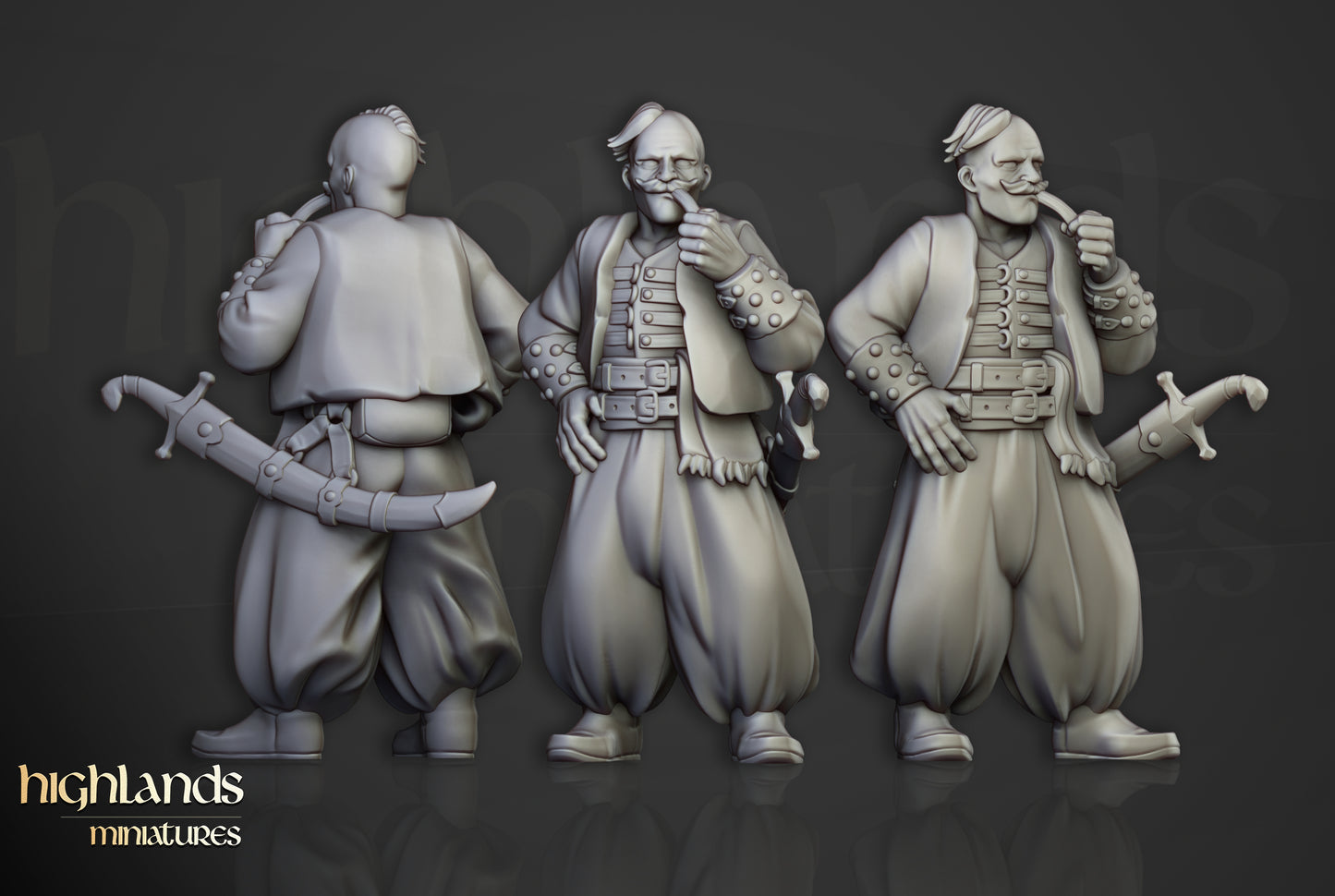 Harbor Cossacks - Highlands Miniatures