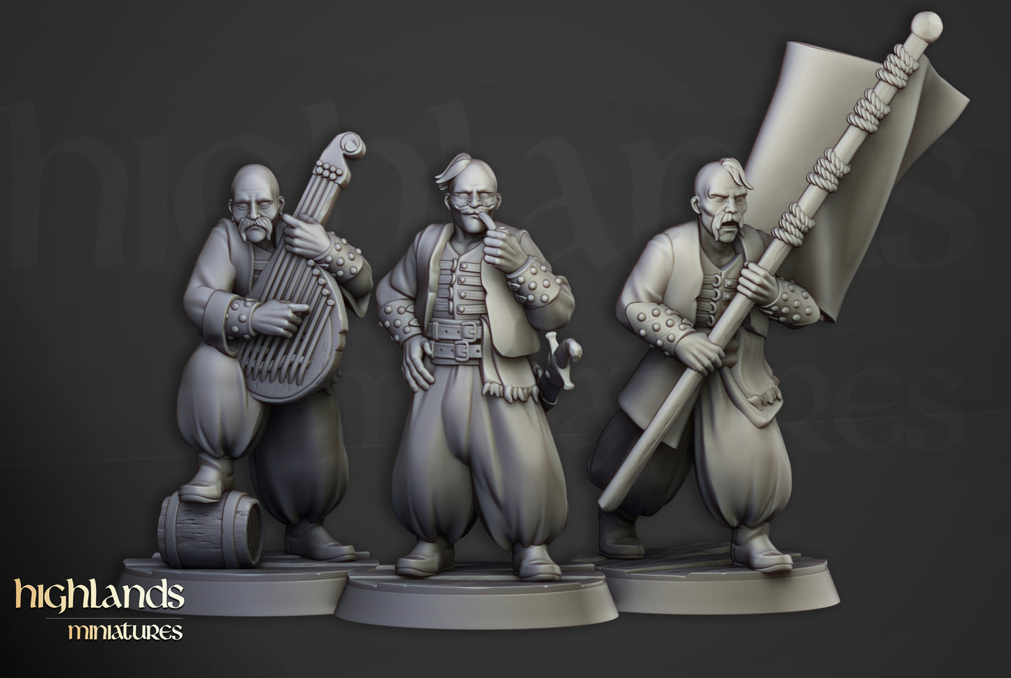 Harbor Cossacks - Highlands Miniatures