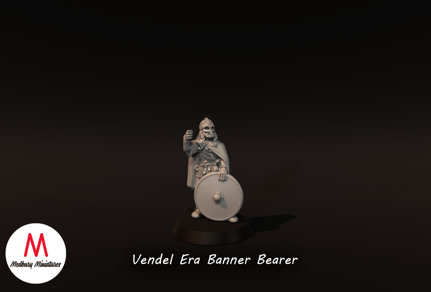 Vendel Era Banner Bearer - Medbury Miniatures