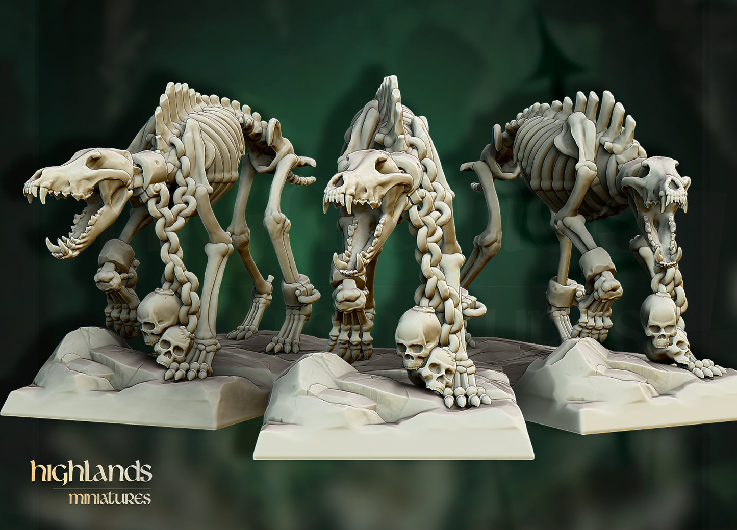 Unité des loups-garous - Highlands Miniatures