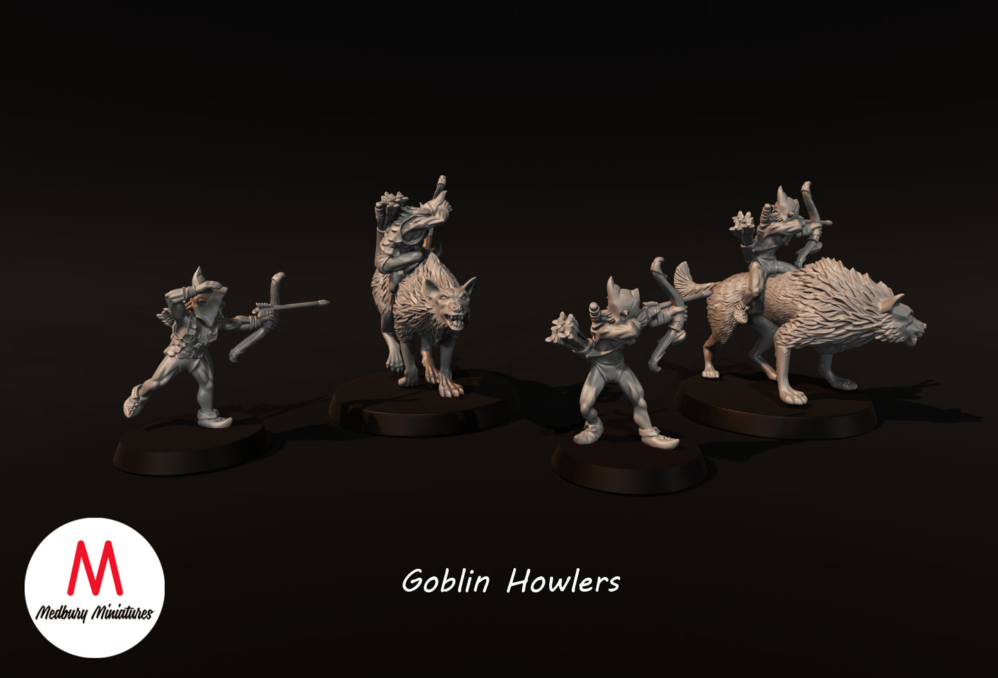 Les hurleurs gobelins - Medbury Miniatures