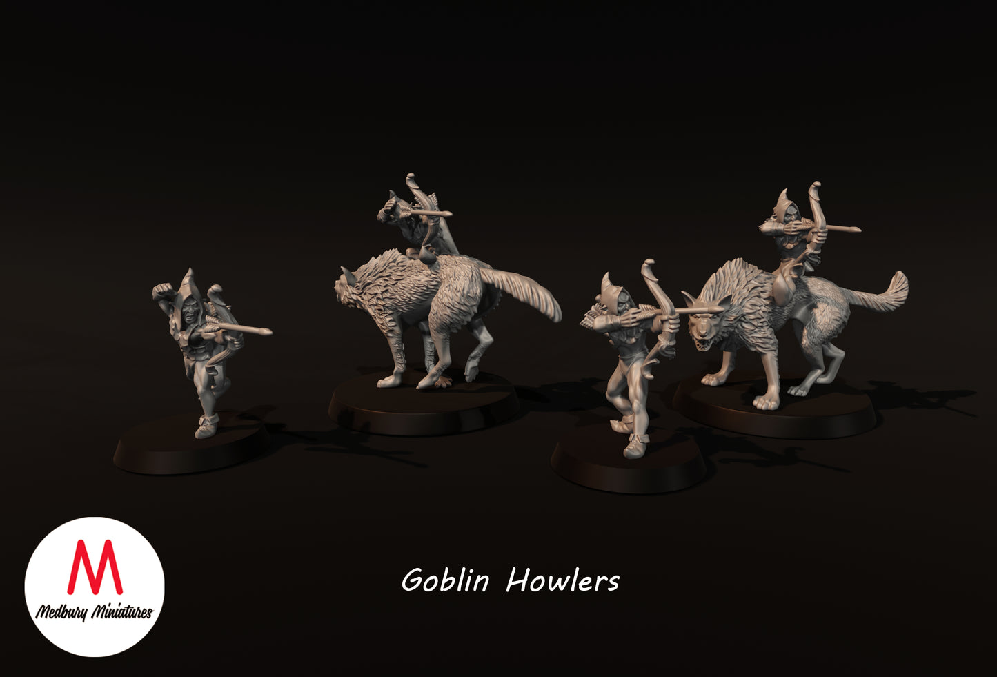 Les hurleurs gobelins - Medbury Miniatures