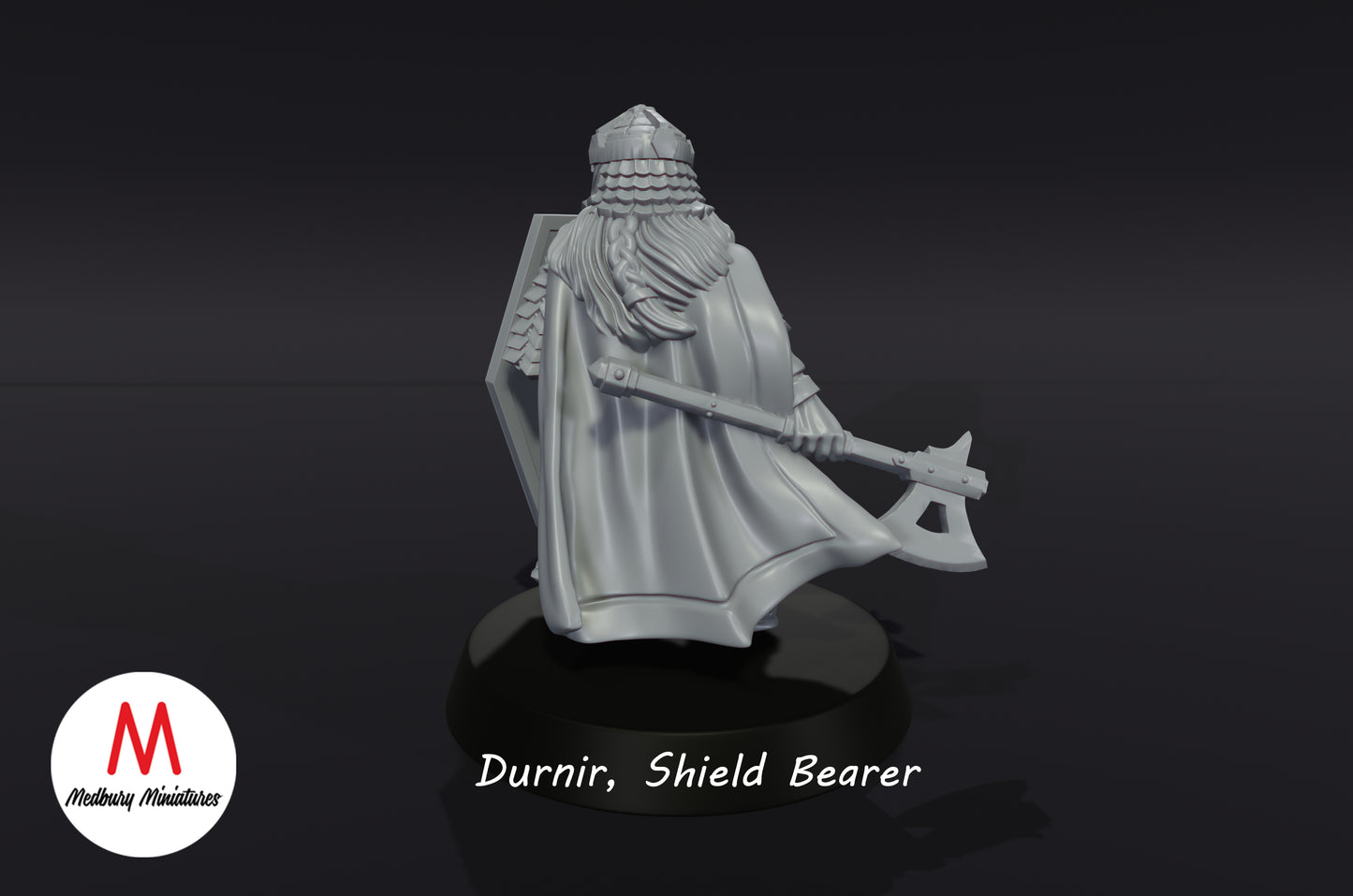 Durnir, Shield Bearer - Medbury Miniatures