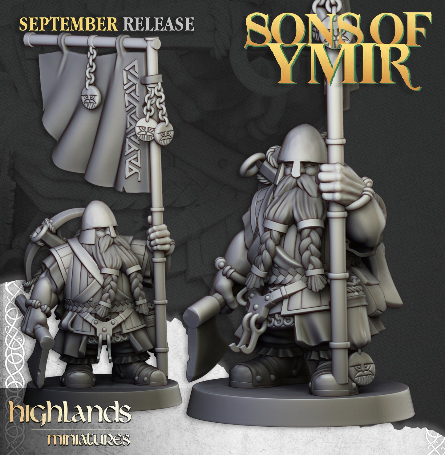 Dwarf Crossbowmen Unit - Highlands Miniatures