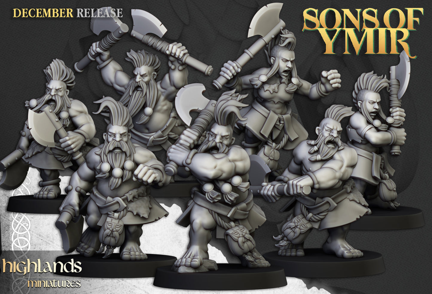 Dwarf Deathseekers - Highlands Miniatures