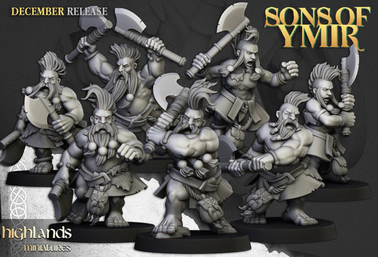 Nains Chercheurs de Mort - Highlands Miniatures