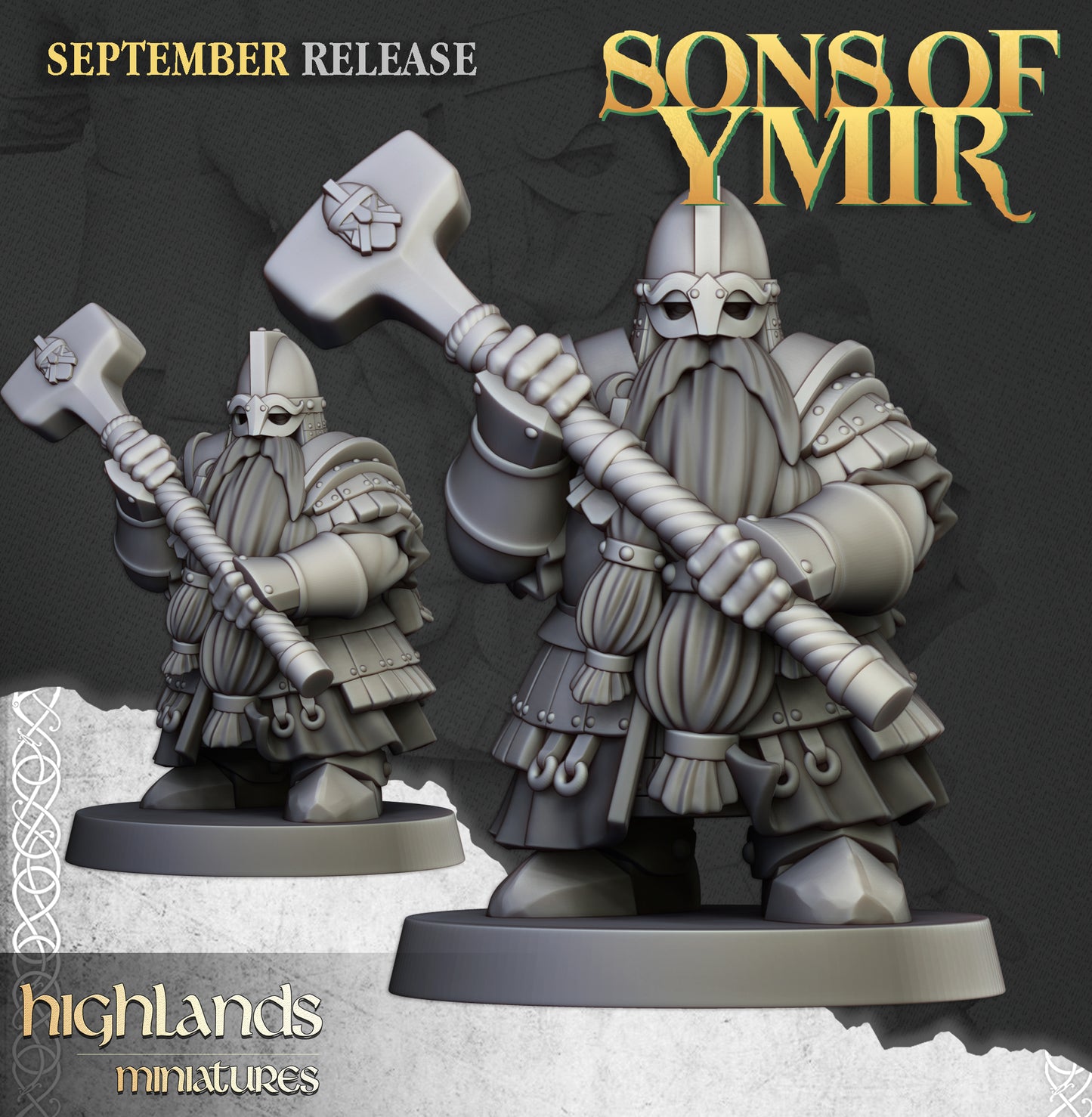 Dwarf Kingsguard Unit - Highlands Miniatures