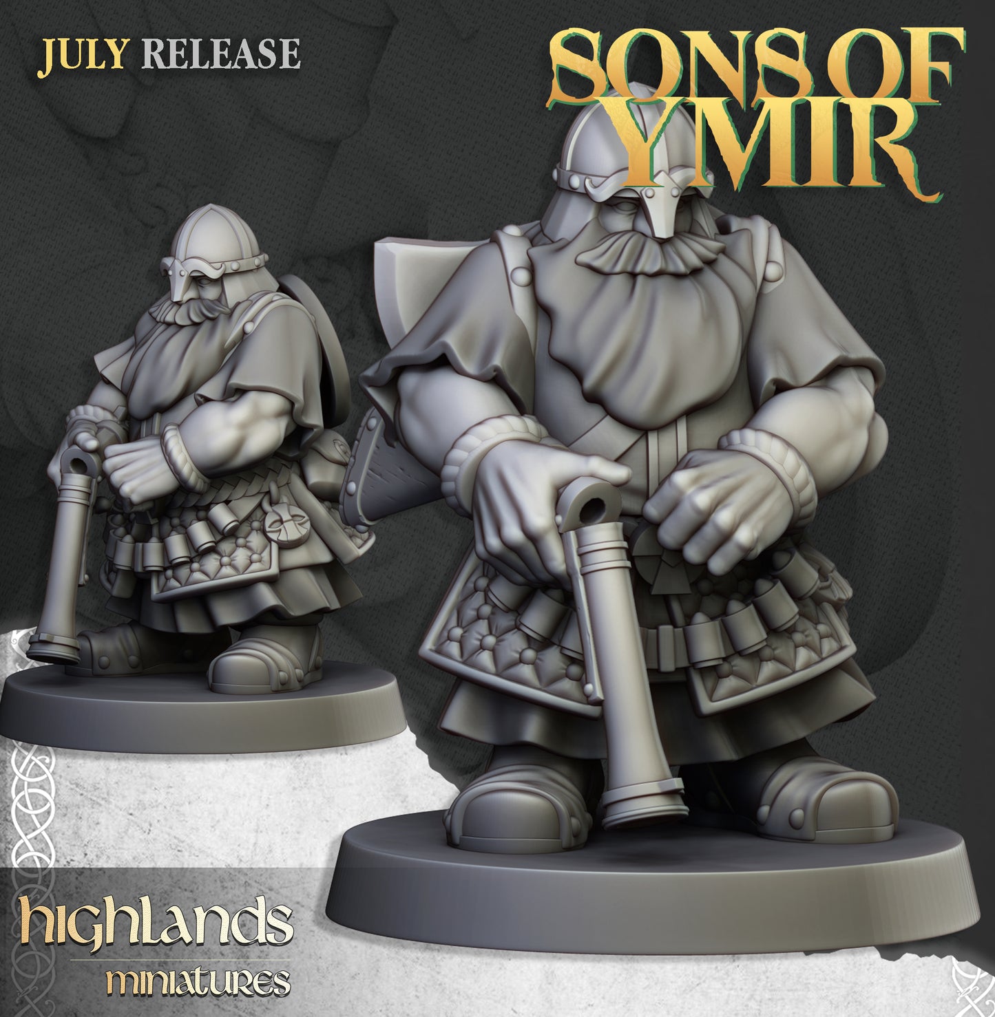 Dwarfs Marksmen Unit - Highlands Miniatures