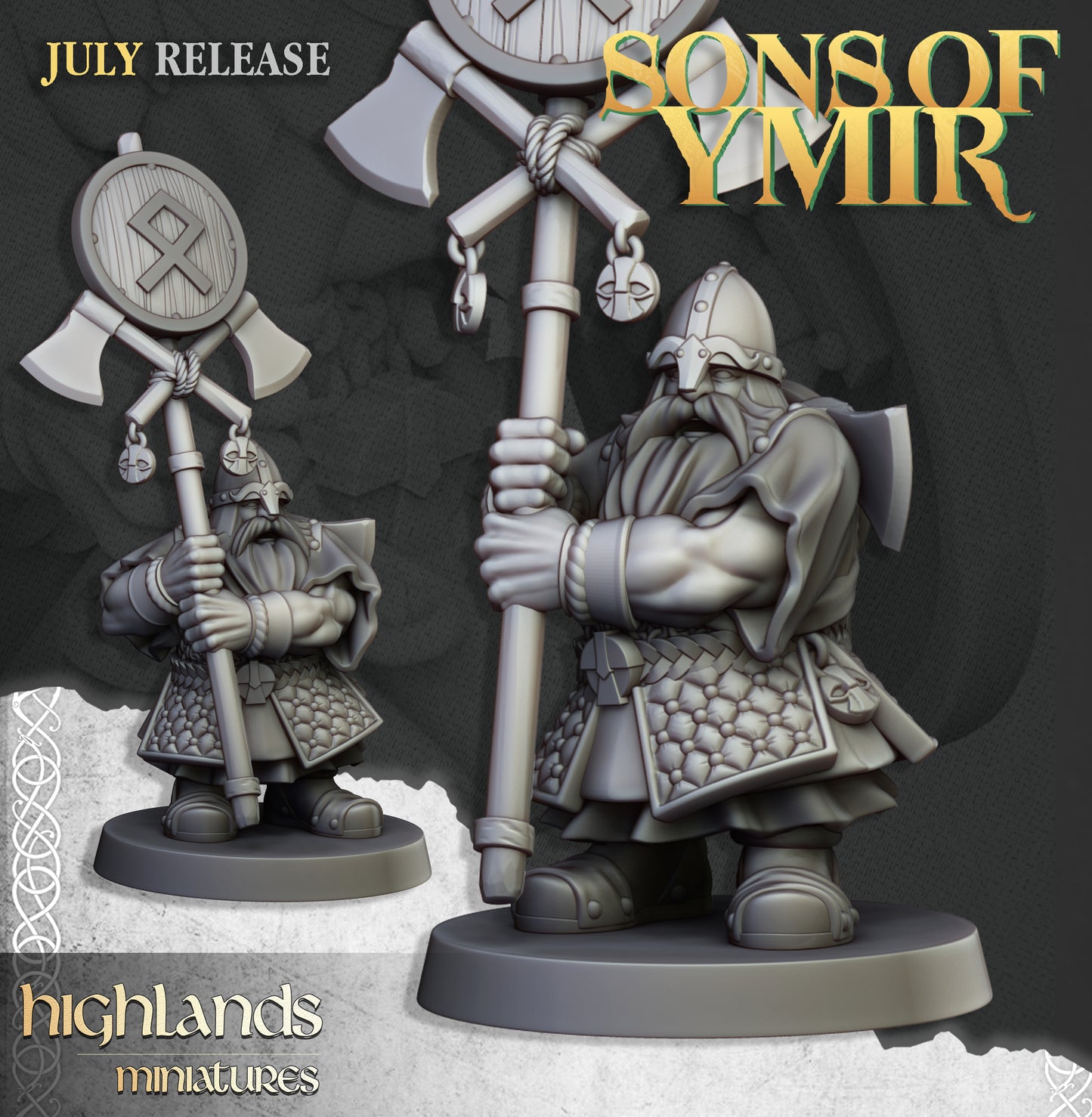 Dwarfs Marksmen Unit - Highlands Miniatures