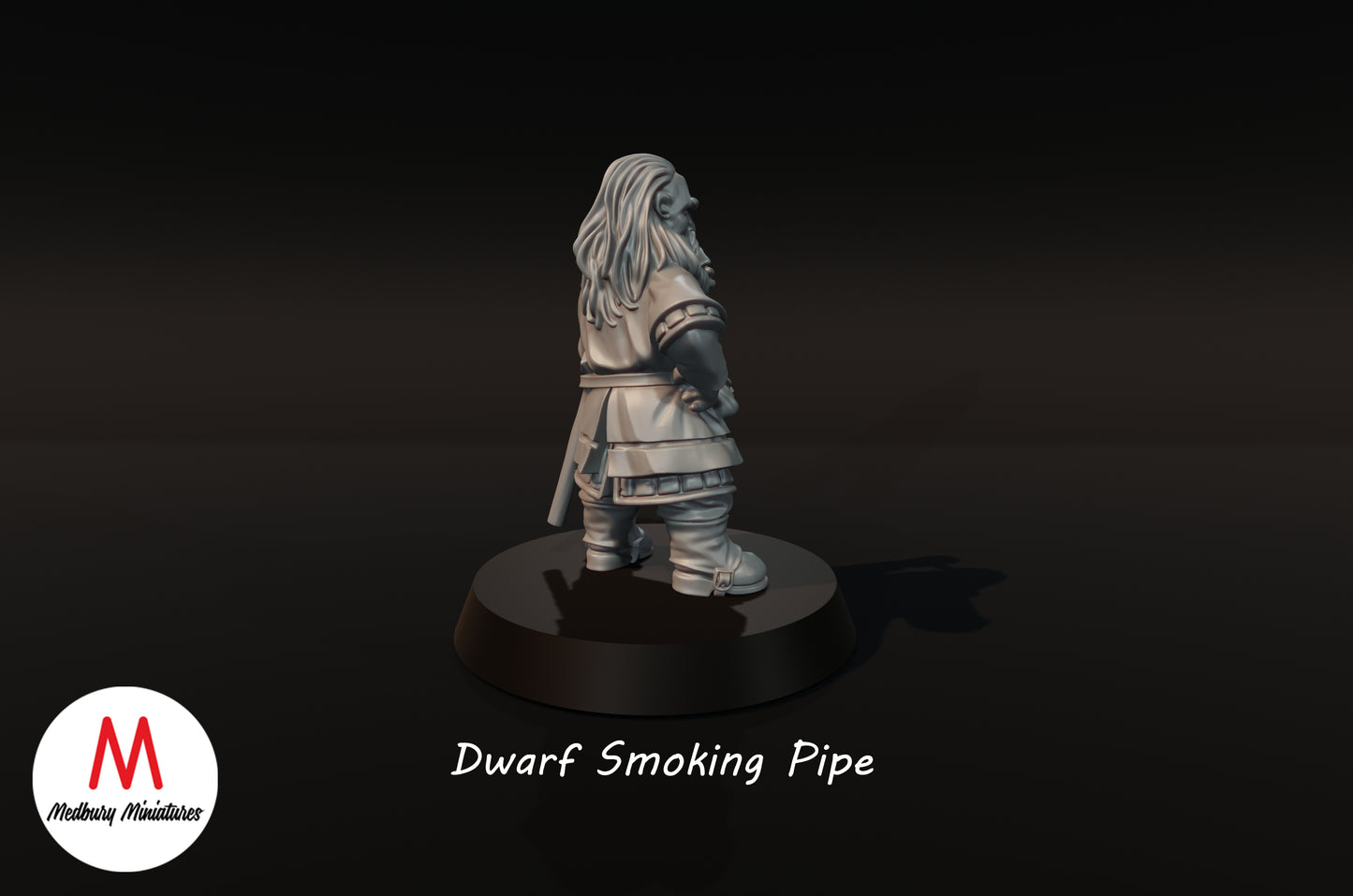 Dwarf Smoking Pipe - Medbury Miniatures