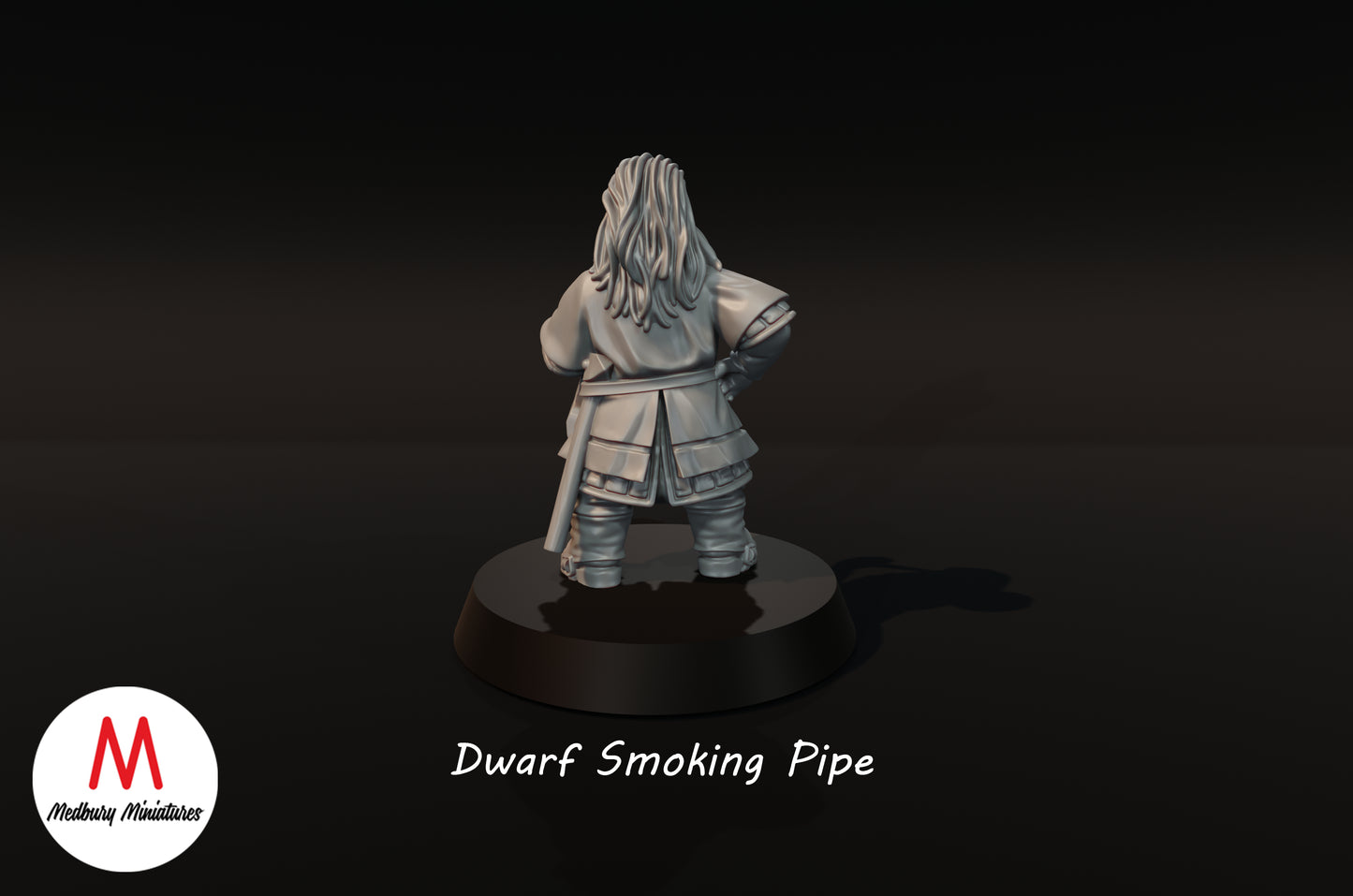 Dwarf Smoking Pipe - Medbury Miniatures