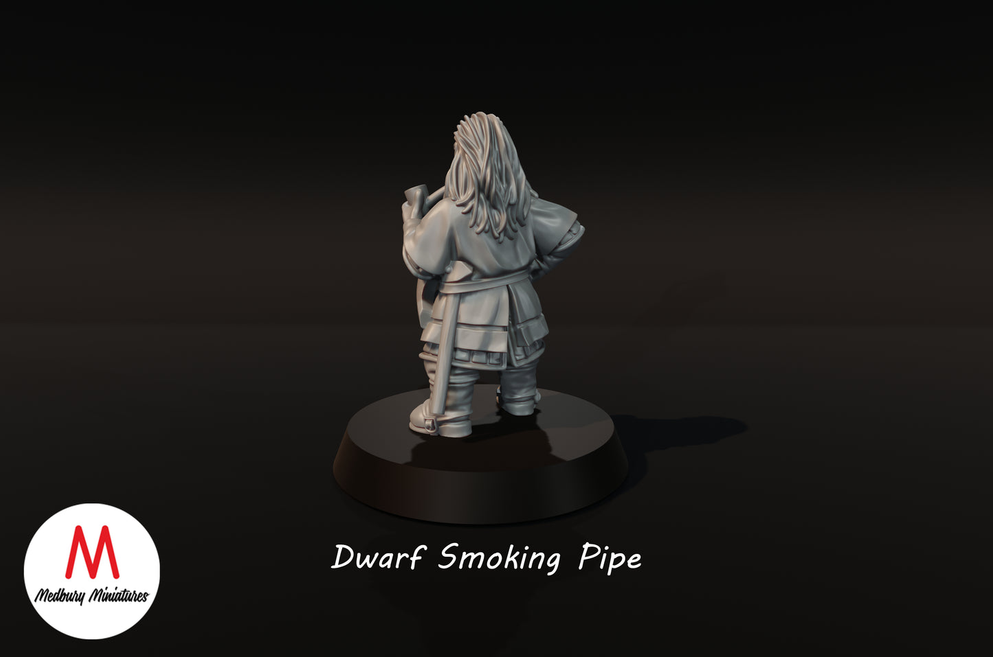 Dwarf Smoking Pipe - Medbury Miniatures