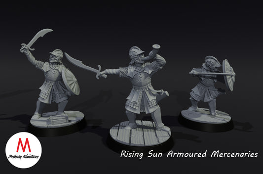 Rising Sun Armoured Mercenaries - Medbury Miniatures