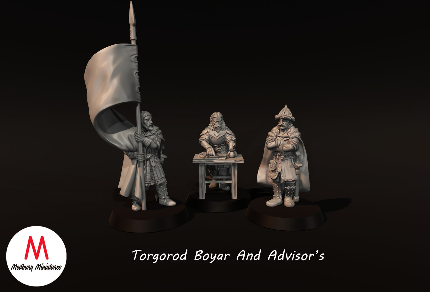 Boyards et conseillers de Torgorod - Medbury Miniatures