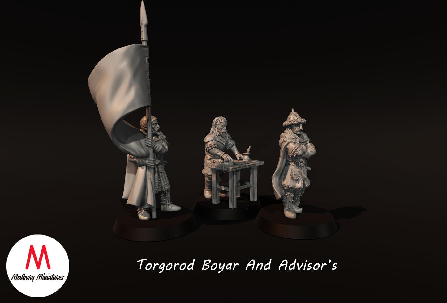 Boyards et conseillers de Torgorod - Medbury Miniatures