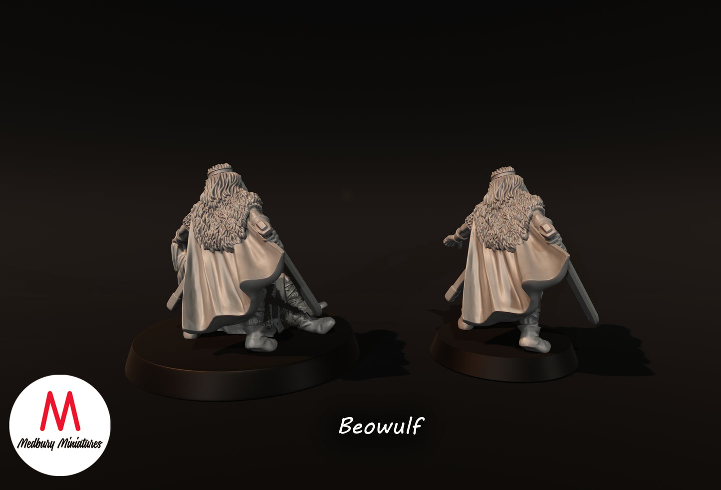 Beowulf zu Fuß x2 - Medbury Miniatures