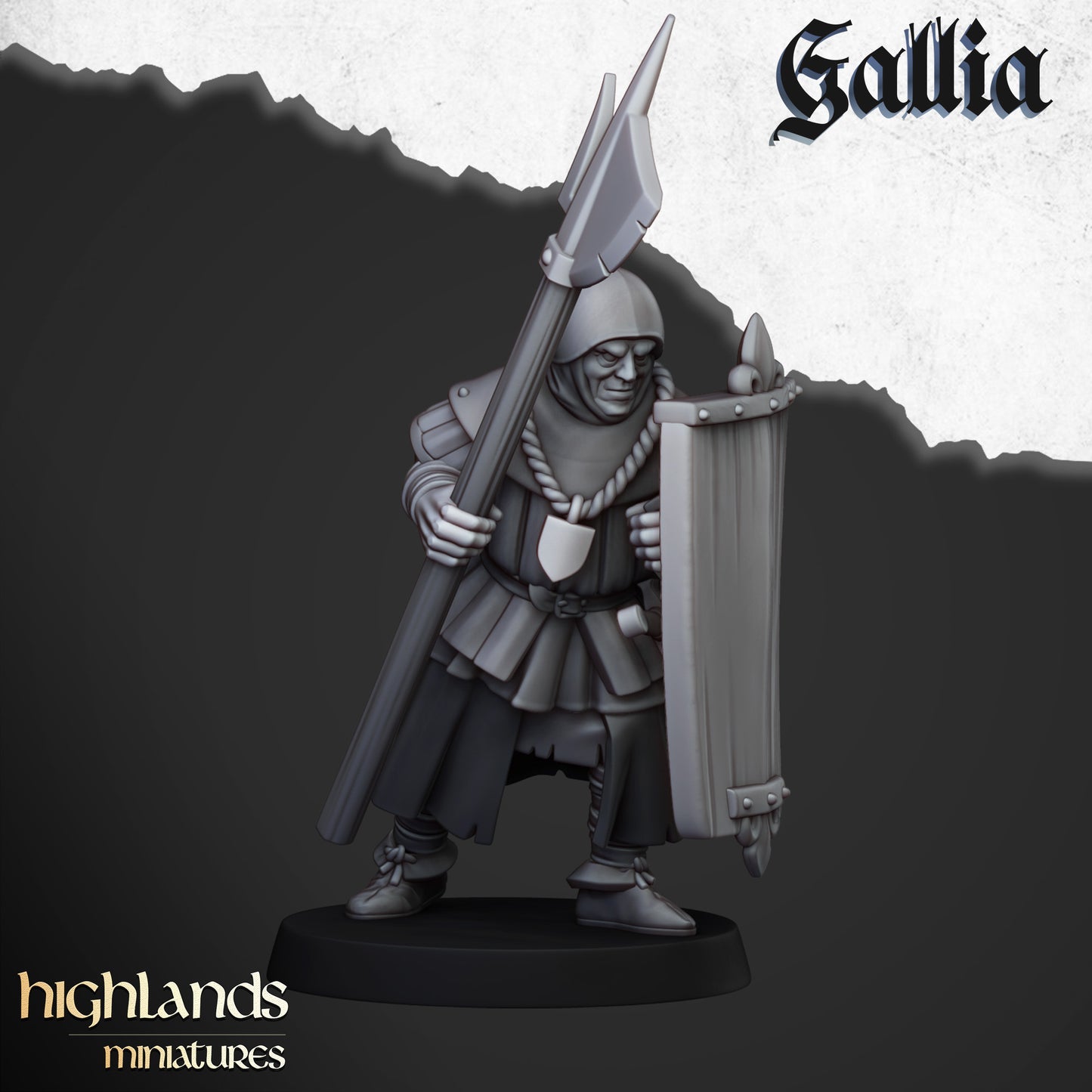 Gallia Men at Arms - Highlands Miniatures