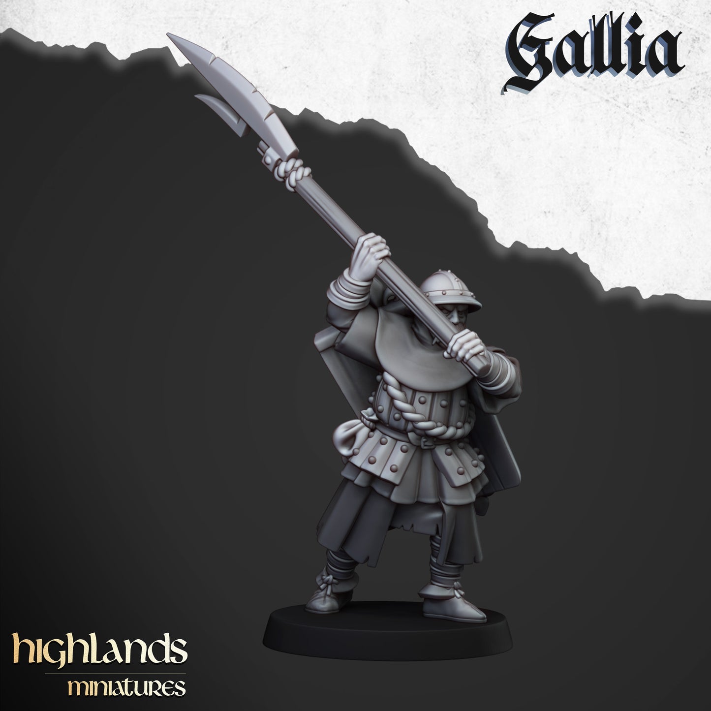 Gallia Men at Arms - Highlands Miniatures