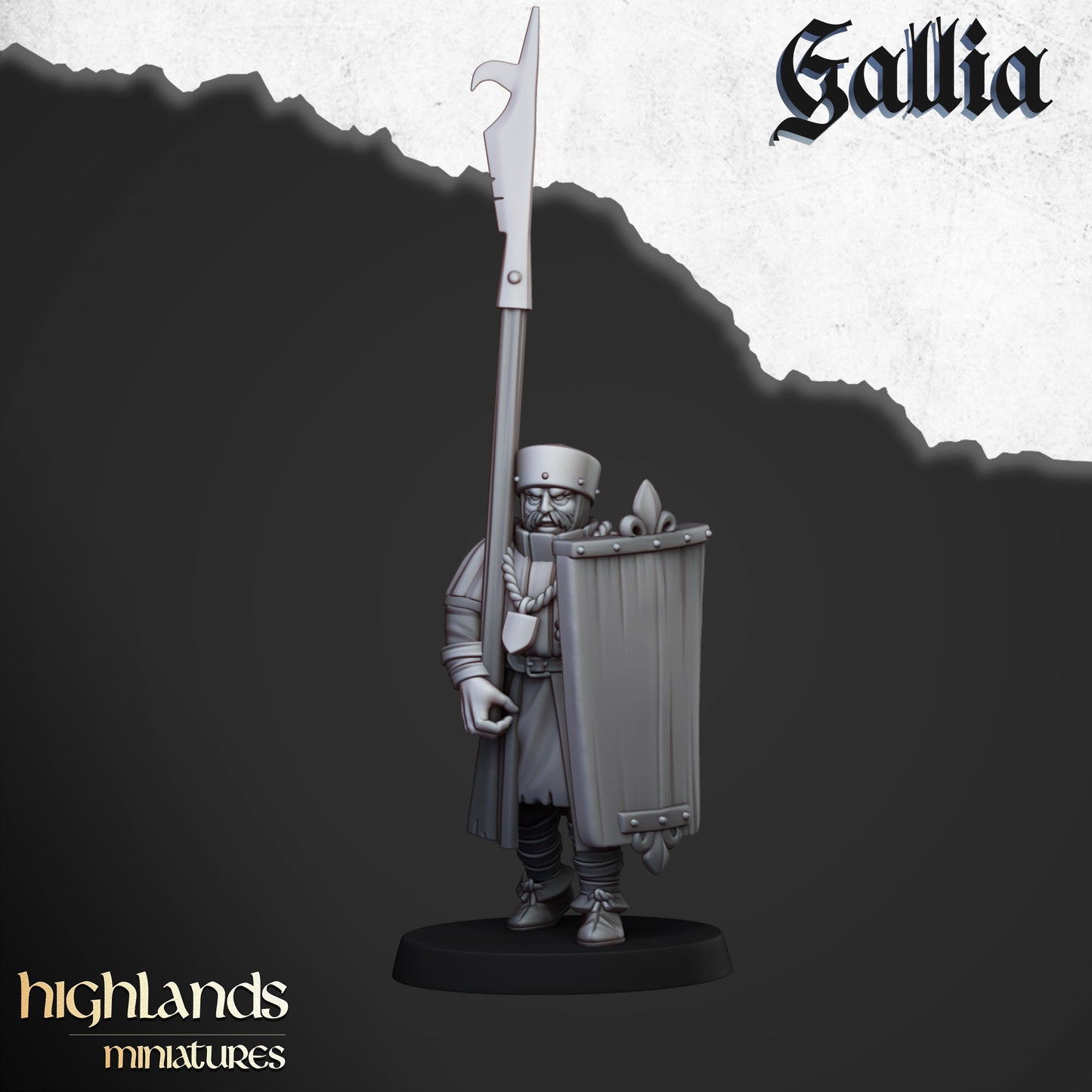 Gallia Men at Arms - Highlands Miniatures