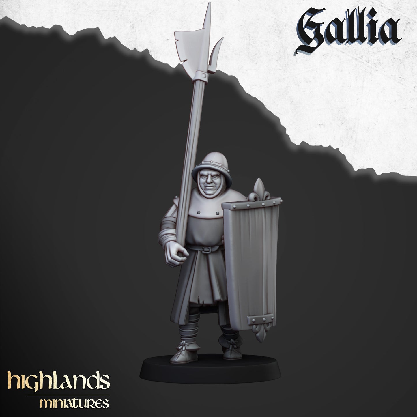 Gallia Men at Arms - Highlands Miniatures