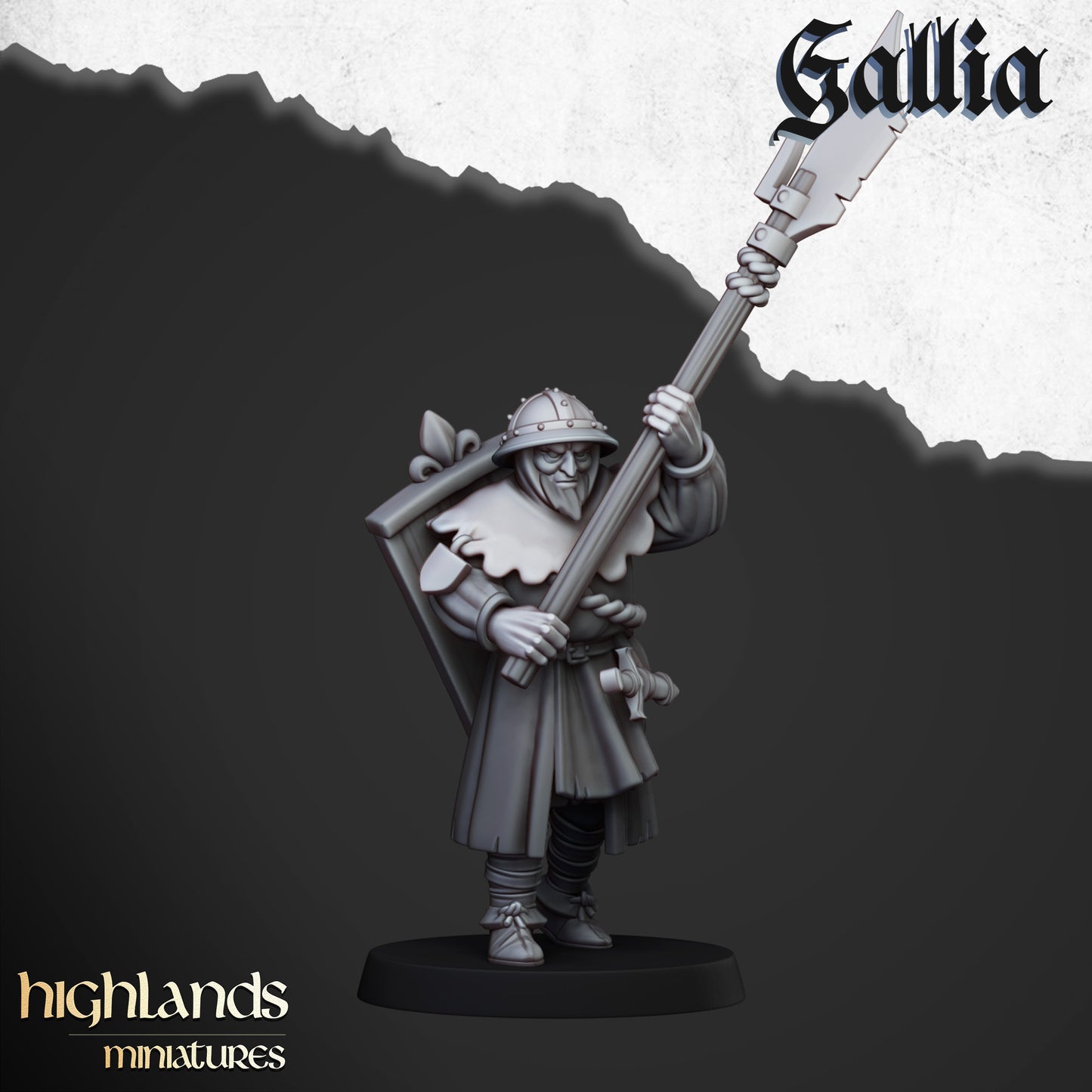 Gallia Men at Arms - Highlands Miniatures