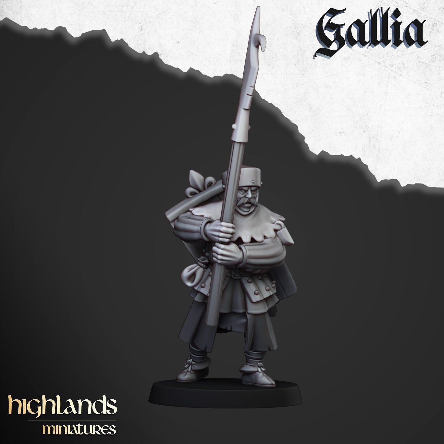 Gallia Men at Arms - Highlands Miniatures