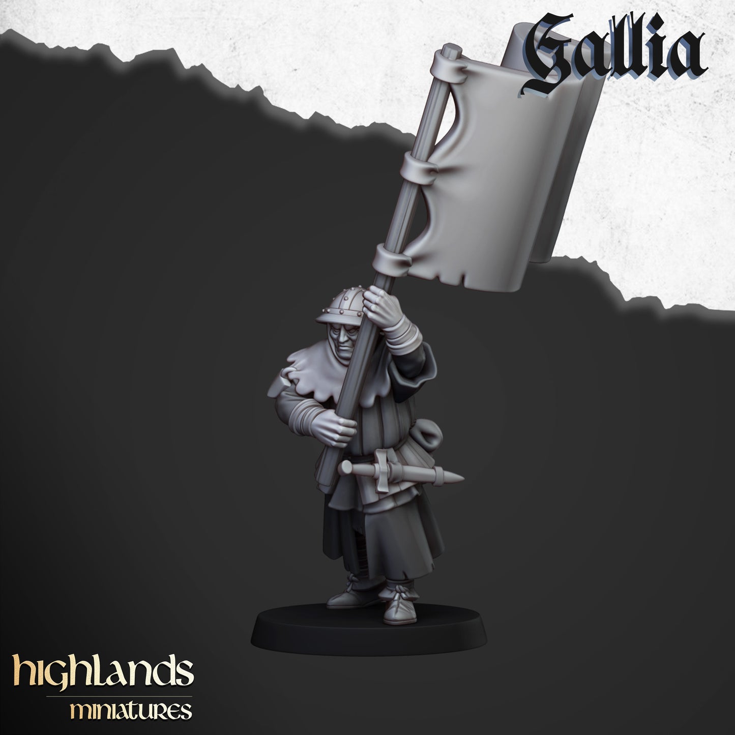 Gallia Men at Arms - Highlands Miniatures