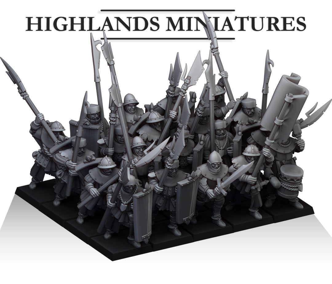 Gallia Men at Arms - Highlands Miniatures