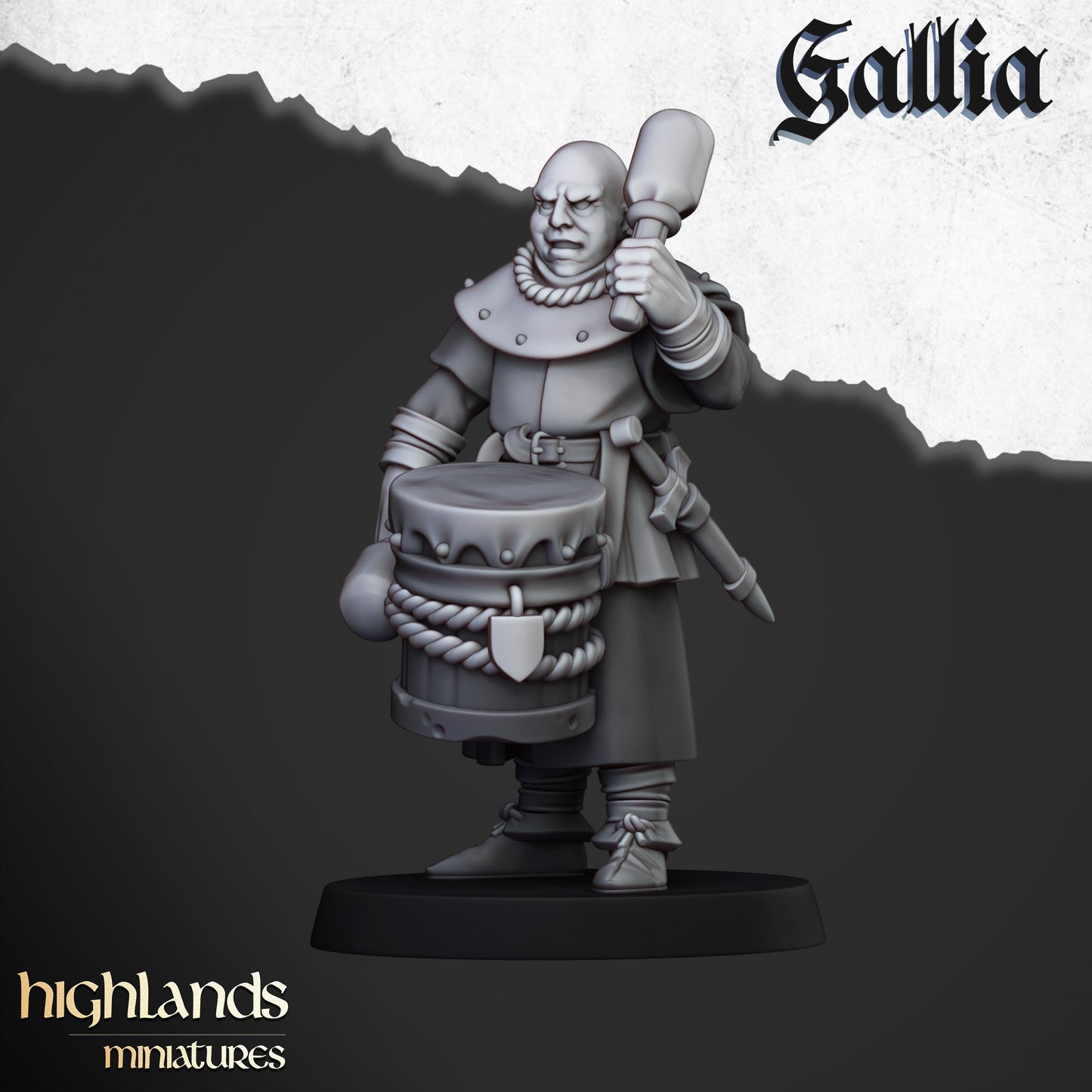 Gallia Men at Arms - Highlands Miniatures