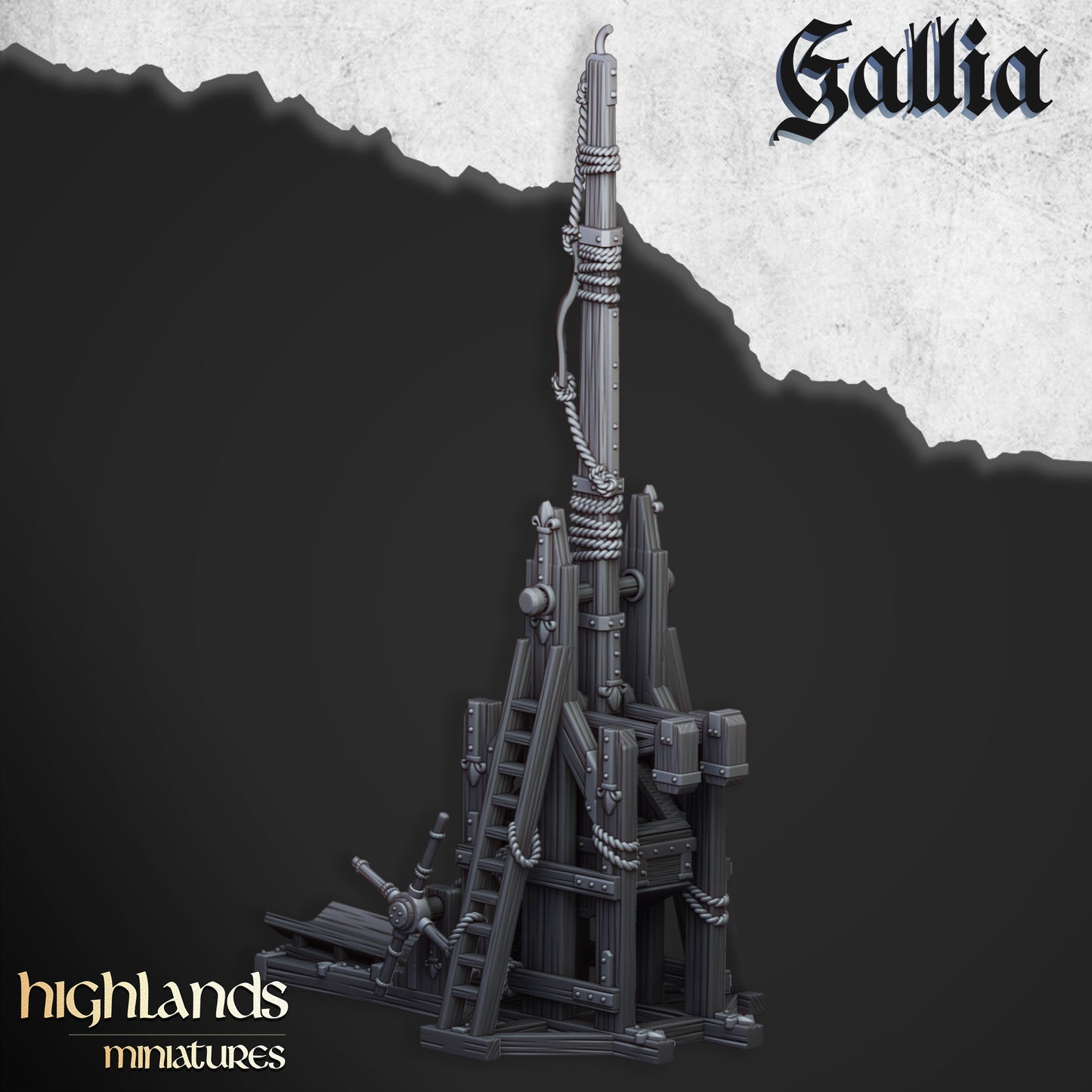 Gallia Trebuchet - Highlands Miniatures