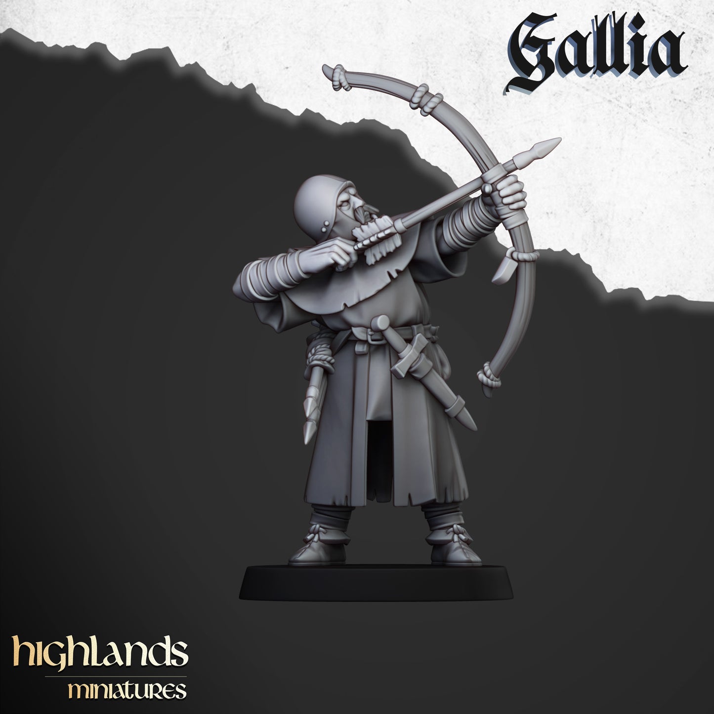 Archers de Gallia - Highlands Miniatures