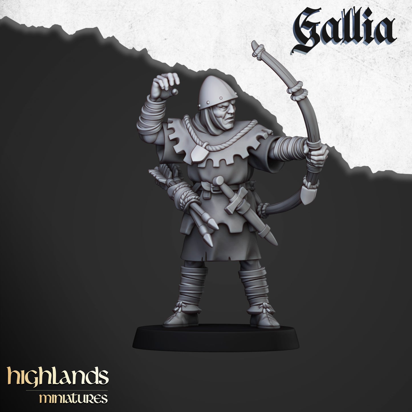 Gallia-Bogenschützen - Highlands Miniatures