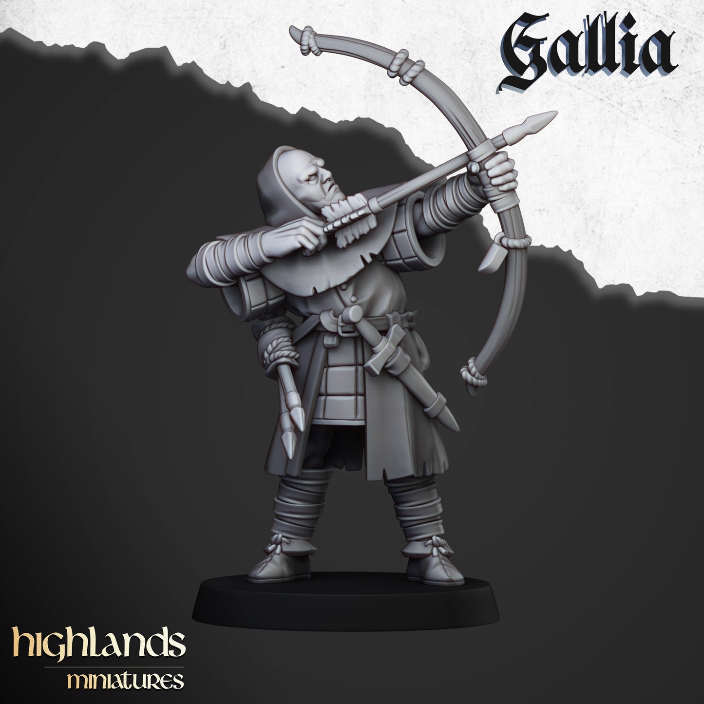 Gallia-Bogenschützen - Highlands Miniatures