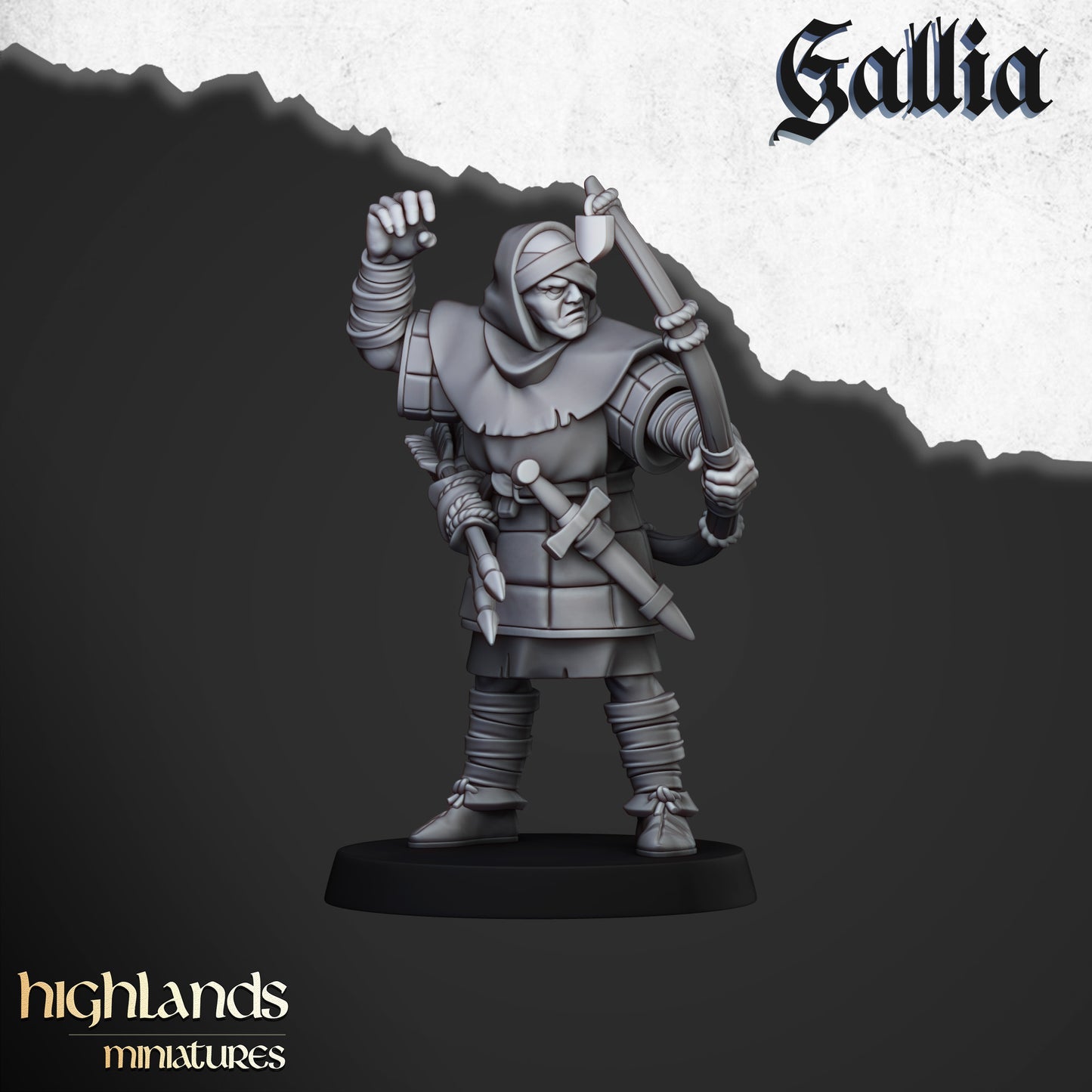 Gallia-Bogenschützen - Highlands Miniatures